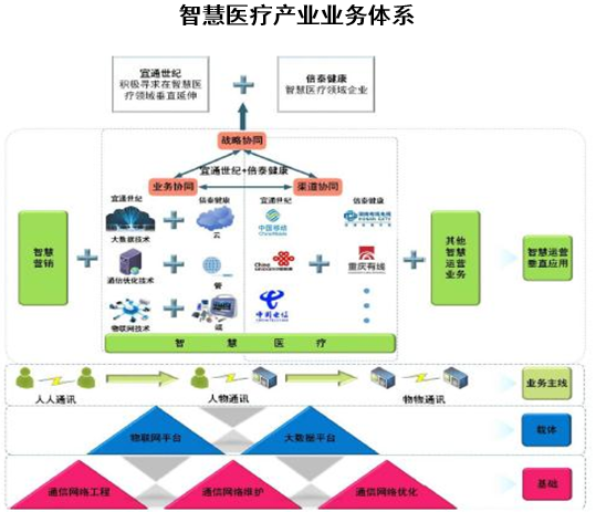 智慧医疗产业业务体系