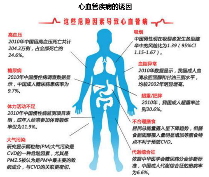 心血管疾病的诱因