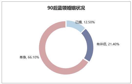90后蓝领婚姻状况