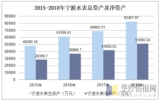 2015-2018年宁波水表总资产及净资产