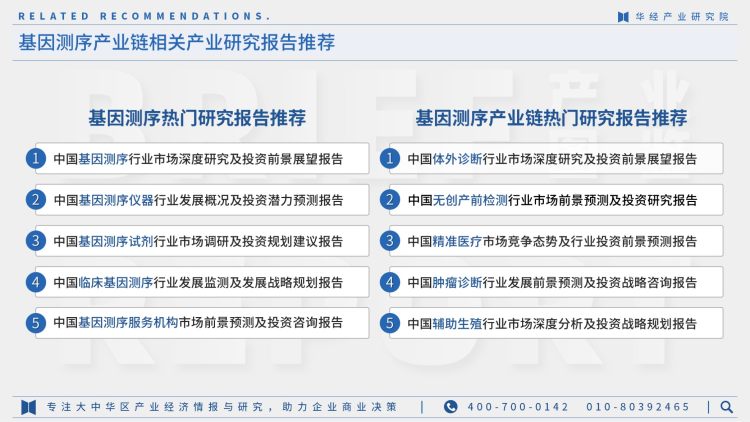 2022年中国基因测序产业链报告-25