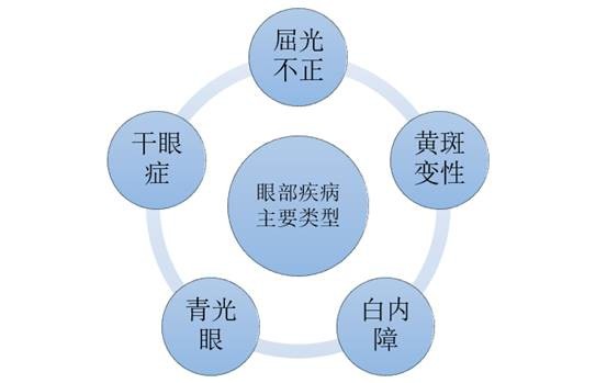 眼部疾病主要类型