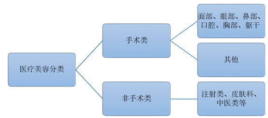 医疗美容分类