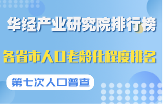 第七次全国人口普查我国各省市人口年龄结构及人口老龄化程度排名