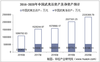 2016-2020年中国武夷(000797)总资产、营业收入、营业成本、净利润及每股收益统计
