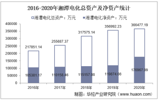 2016-2020年湘潭电化（002125）总资产、营业收入、营业成本、净利润及股本结构统计
