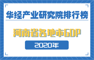 2020年河南省各地市GDP排行榜：郑州市12003亿元总量领先