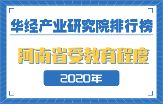 2020年河南省各地级市受教育程度排名：郑州拥有大学文化程度的人口超四分之一
