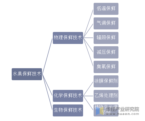 水果保鲜技术种类