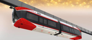 国内首辆磁浮空轨列车“兴国号”在武汉下线，已申请国家发明专利23项！