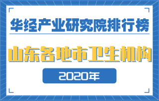 2020年山东省各地市卫生机构数量排行榜：青岛第一，济南第四