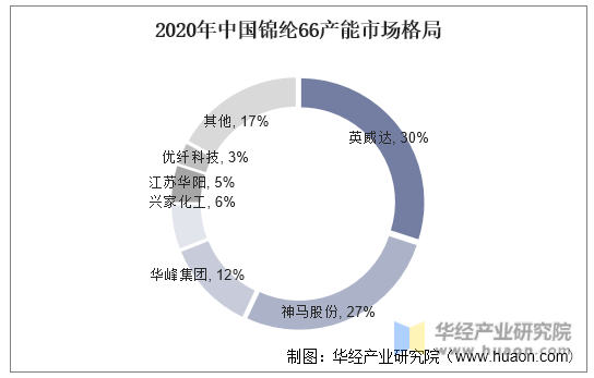 2020年中国锦纶66产能市场格局