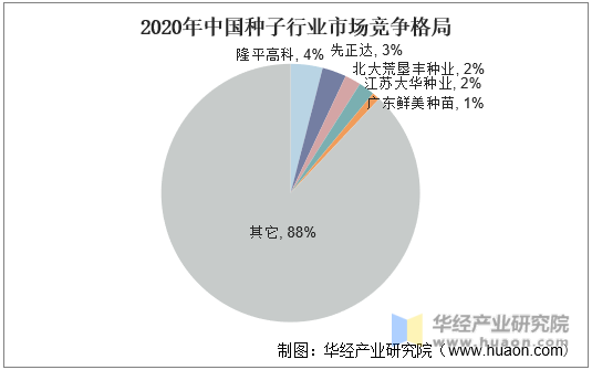 2020年中国种子行业市场竞争格局