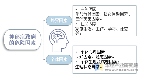 抑郁症致病的危险因素