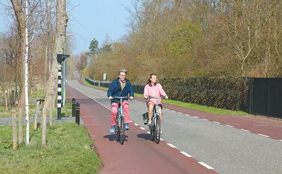 描述：数据显示，荷兰人口1700多万，共拥有约2300万辆自行车，人均超过1.3辆，居全球第一。在荷兰，有近一半人选择把汽车停在家里，骑自行车上下班。