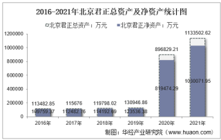 2021年北京君正（300223）总资产、总负债、营业收入、营业成本及净利润统计