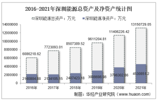 2021年深圳能源（000027）总资产、总负债、营业收入、营业成本及净利润统计