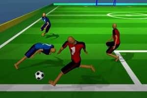 模拟了数十年比赛，人工智能学会踢足球