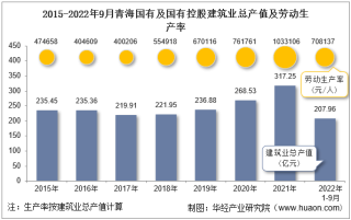 2022年9月青海国有及国有控股建筑业企业总产值、企业概况及各产业竣工情况统计分析