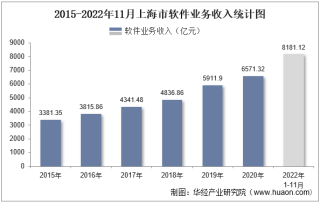 2022年11月上海市软件业业务收入及信息安全收入统计