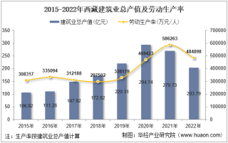 2022年西藏自治区建筑业企业总产值、企业概况及各产业竣工情况统计分析