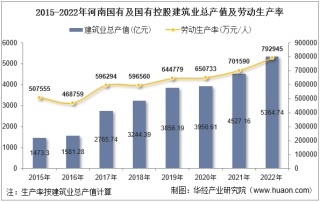 2022年河南省国有及国有控股建筑业企业总产值、企业概况及各产业竣工情况统计分析