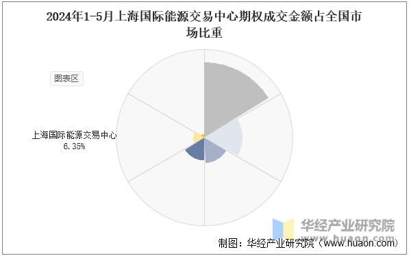 2024年1-5月上海国际能源交易中心期权成交金额占全国市场比重