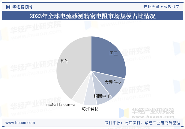 2023年全球电流感测精密电阻市场规模占比情况