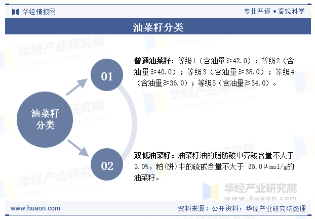 油菜籽分类
