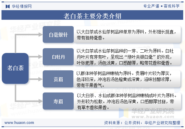 老白茶主要分类介绍
