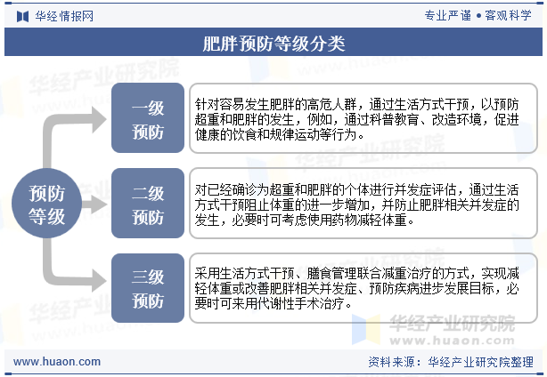 肥胖预防等级分类